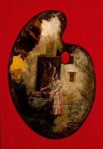Pintura En Paleta — Cecilio Pla Y Gallardo, Romanticism