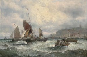 Fishing Boats Off Margate — William A. Thornley (thornbery)
