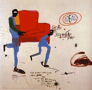Light Blue Movers — Jean Michel Basquiat