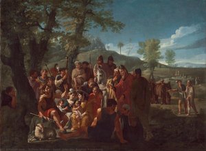 Saint John The Baptist Preaching — Willem Reuter