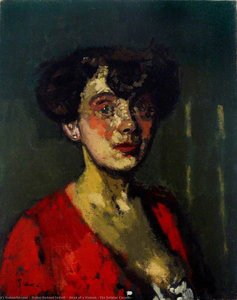 Head Of A Woman (the Belgian Cocotte) — Walter Richard Sickert, Modernism