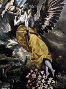 The Virgin Of The Immaculate Conception (detail) — El Greco, Baroque