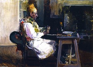 Filling The Pipe — Joaquín Sorolla Y Bastida