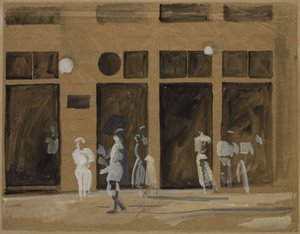Mavrokephalos Coffee-house — Yiannis Tsaroychis