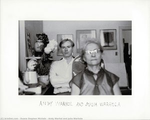 Andy Warhol And Julia Warhola — Duane Stephen Michals