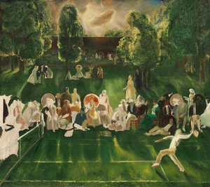 Tennis Tournament — George Wesley Bellows