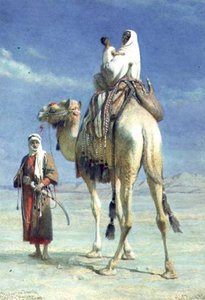 A Bedoueen Family In Wady Mousa — Carl Haag