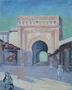 A Town Gate At Marrakech — Winston Spencer Churchill