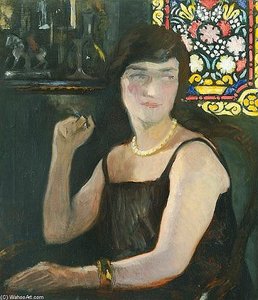Woman Portrait, Ágoston — Istvan Reti