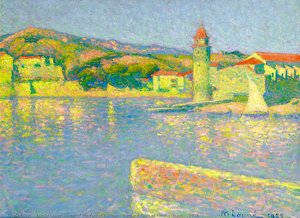 View of the Port of Collioure from the Point of Saint-Vincent, (1928)