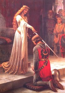 The Accolade — Edmund Blair Leighton