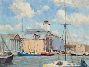 Ipswich Docks, 25 May 1990 — Hugh Boycott Brown