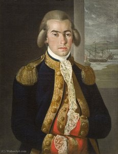 Portrait Of Teniente De Navío Emparan — Antonio Carnicero Y Mancio