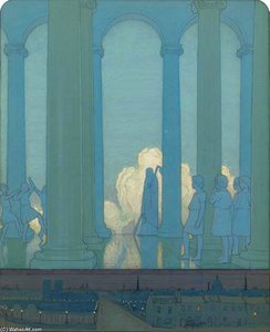 The Kingdom Of The Future — Frederick Cayley Robinson
