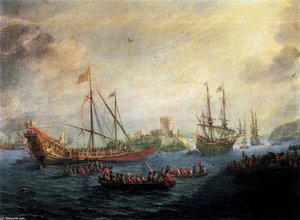 Seascape — Gaspar Van Eyck