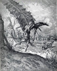 La Aventura Con Los Molinos — Paul Gustave Doré