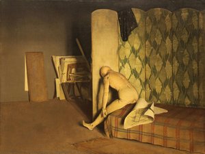 Mannequin In The Studio — Pietro Annigoni, Contemporary Realism
