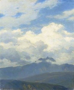 A View Of Mount Pilatus — Robert Zund