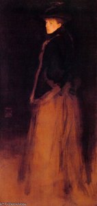 Arrangement In Black And Brown — James Abbott Mcneill Whistler, Aesthetic Impressionism