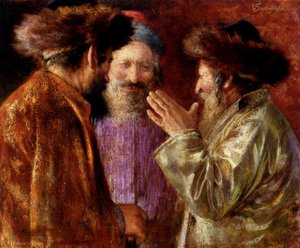 Three Rabbis Of Jerusalem — Isaac Snowman