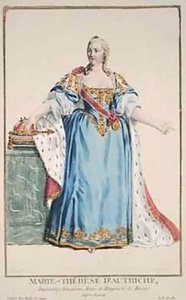 Maria Theresa Empress Of Austria — Pierre Duflos