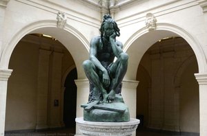 Chactas Meditating On The Body Of Atala — Francisque Joseph Duret
