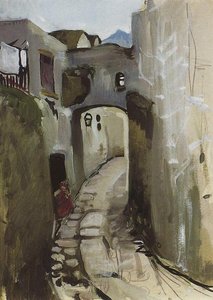 Capri — Zinaida Serebriakova, Impressionism