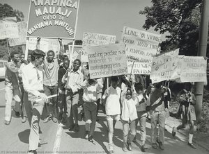 Peaceful Protest Against Poaching — Mohamed Amin, Documentary Photography