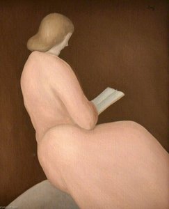 Woman Reading — Albert Reuss
