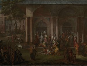 The Murder of Patrona Halil and his Fellow Rebels, Jean Baptiste Vanmour, c. 1730 - c. 1737