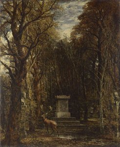 Denkmal Für Sir Joshua Reynolds, Errichtet Auf Dem Gelände Von Coleorton Hall, Leicestershire Durch Sir George Beaumont — John Constable
