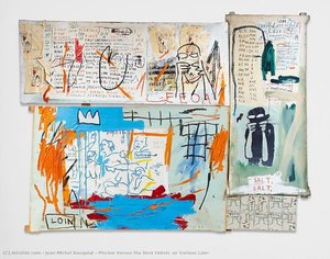 Piscine Versus The Best Hotels (or Various Loin) — Jean Michel Basquiat