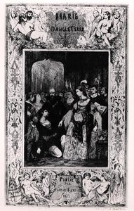 Frontispiece Of 'marie Tudor