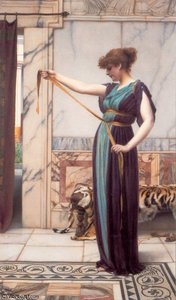 A Pompeian Lady — R.b.a John William Godward