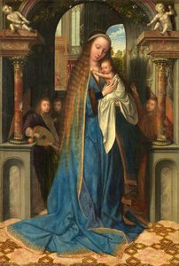 The Virgin and Child with Angels