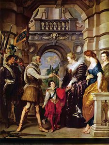 Institution Of The Regency — Peter Paul Rubens, Baroque Grandeur