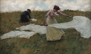 A Breezy Day — Charles Courtney Curran