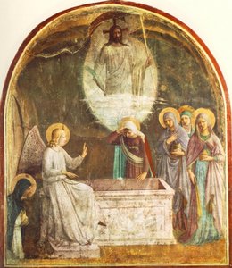 Resurrection Of Christ And Women At The Tomb — Фра Анђело, Early Florentine Renaissance