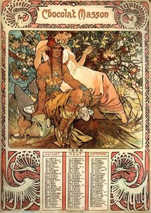 Manhood — Alphonse Mucha
