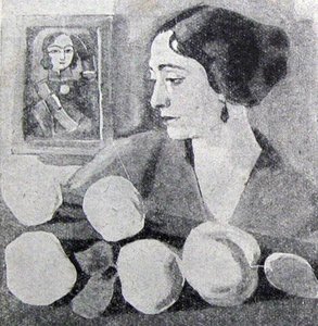 Portrait Of Artist's Wife — Martiros Sarian