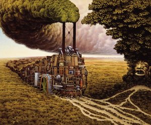 Green Age — Jacek Yerka