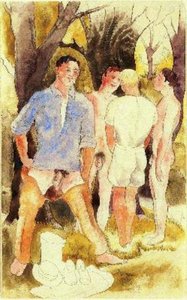 Four Male Figures — Charles Demuth