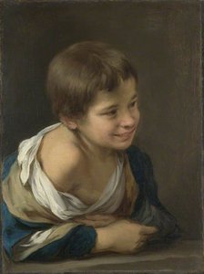 A Peasant Boy Leaning On A Sill — Bartolomé Esteban Murillo