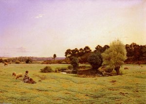 Le Paturage — Jean Ferdinand Monchablon