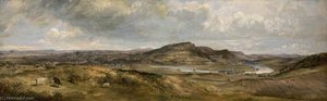 Perth From Craigie (study) — Robert Gibb