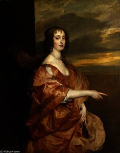 The Honourable Anne Boteler — Sir Anthony Van Dyck, Baroque