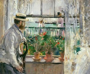Eugene Manet en la Isla de Wight