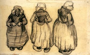 Žena Sa Papagajem — Vincent Van Gog