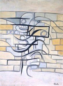 Untitled (abstract) — Roland Dorcély