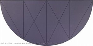 1/2 X Series (medium Scale) — Robert Mangold